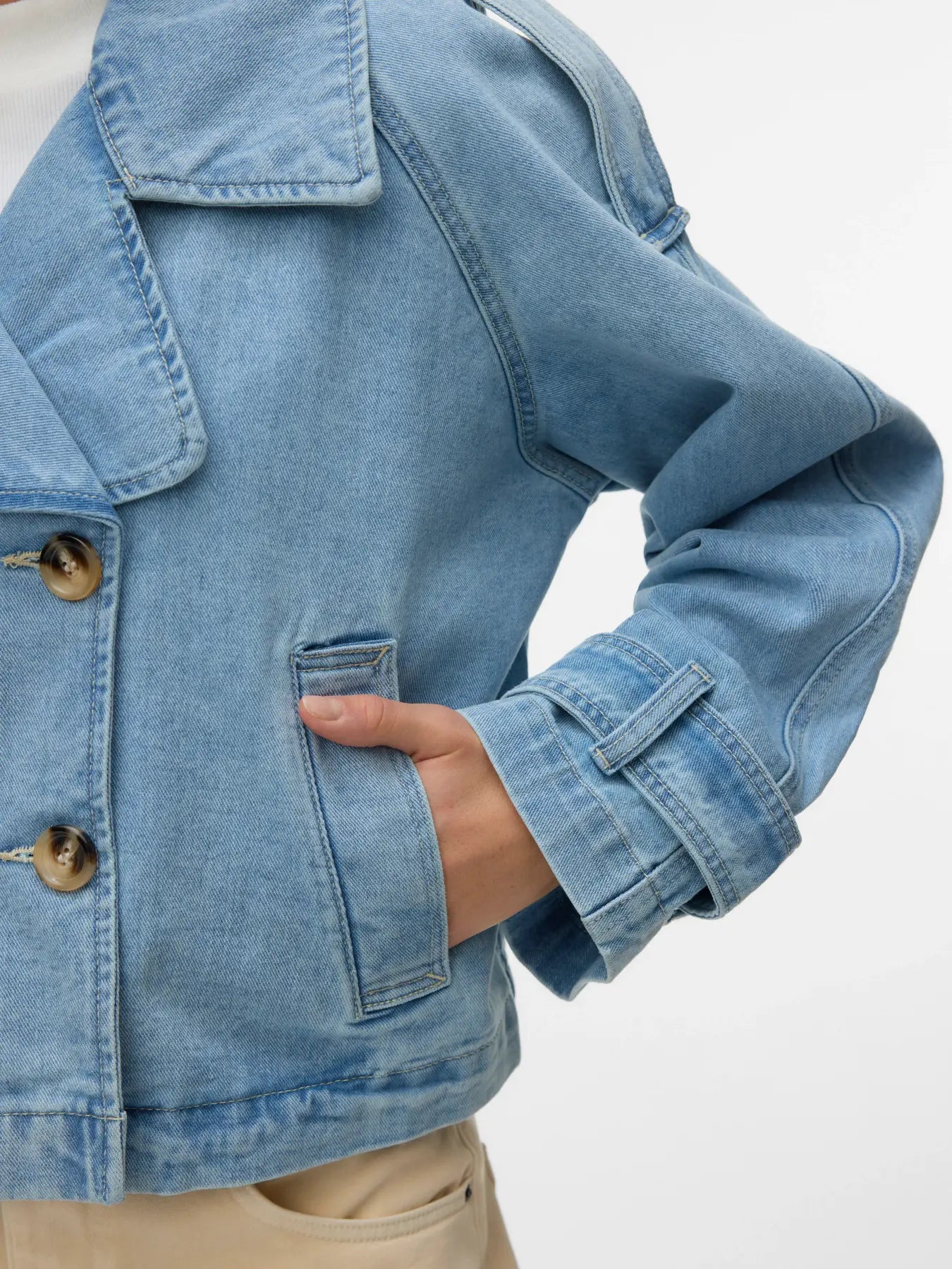Vero Moda donna Trenchcoat Denim 10345736 noos