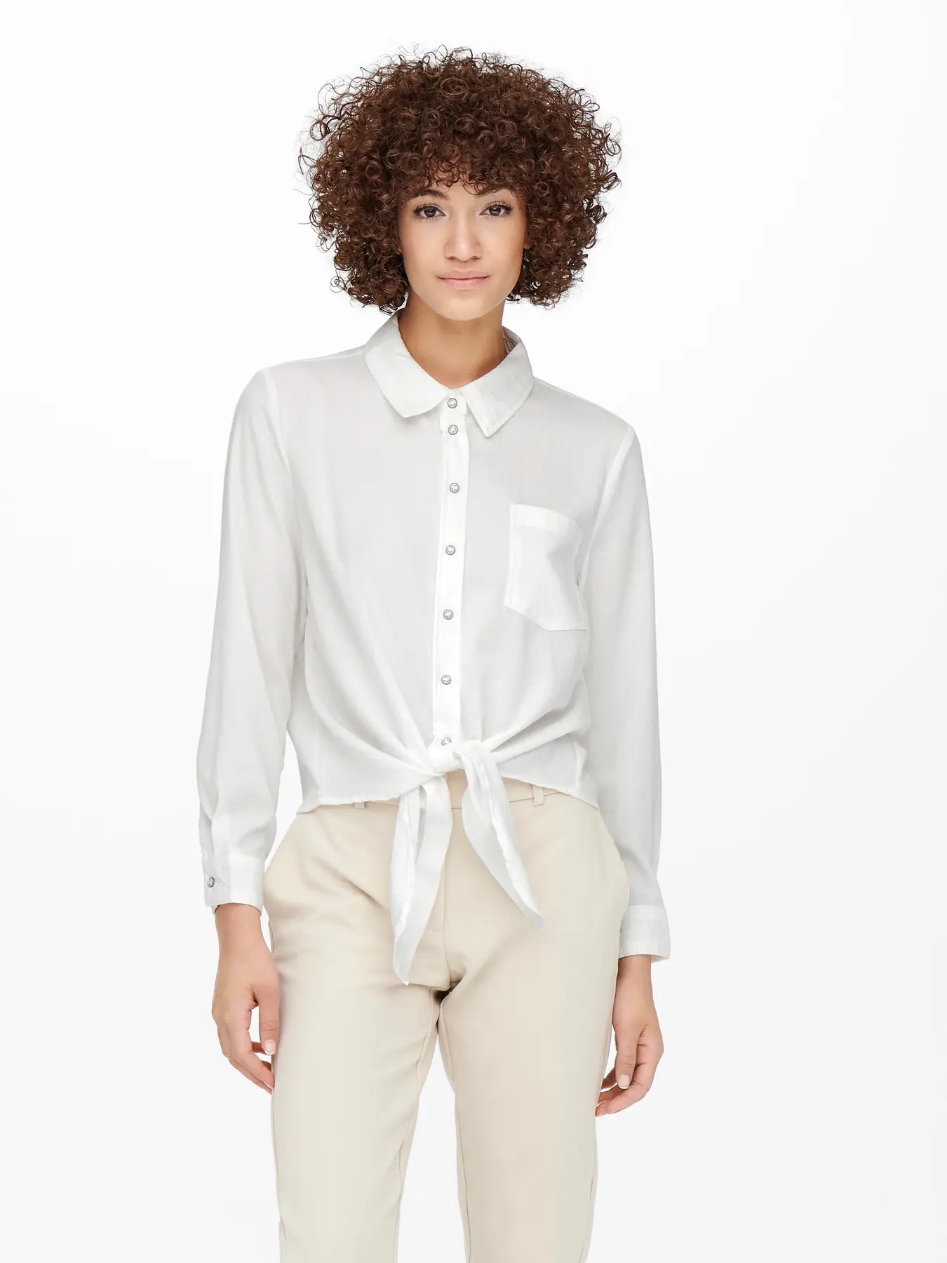 Only donna camicia Lecey 15195910Noos Cloud Dancer