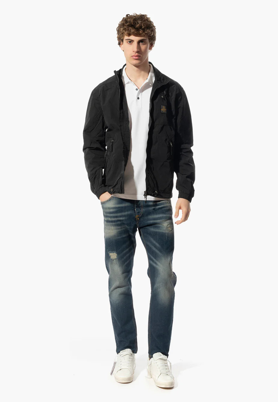 Refrigiwear uomo giubbino Nunz RM0G99418NY G06000 nero