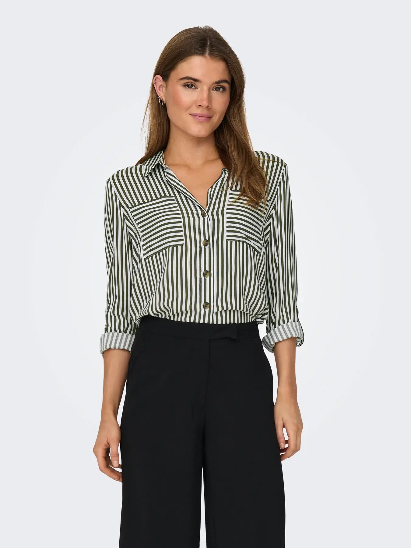Only donna camicia Yasmin 15281677Noos Grape Leaf