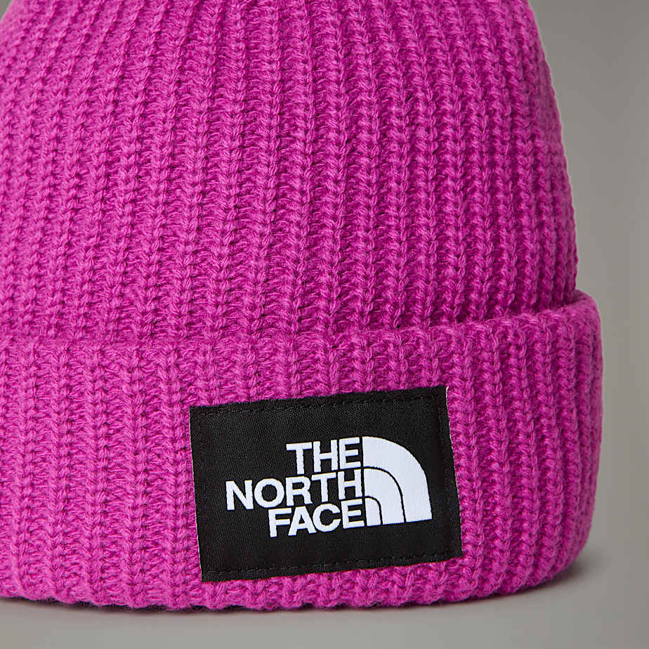 the north face cappello logo box deep mulberry