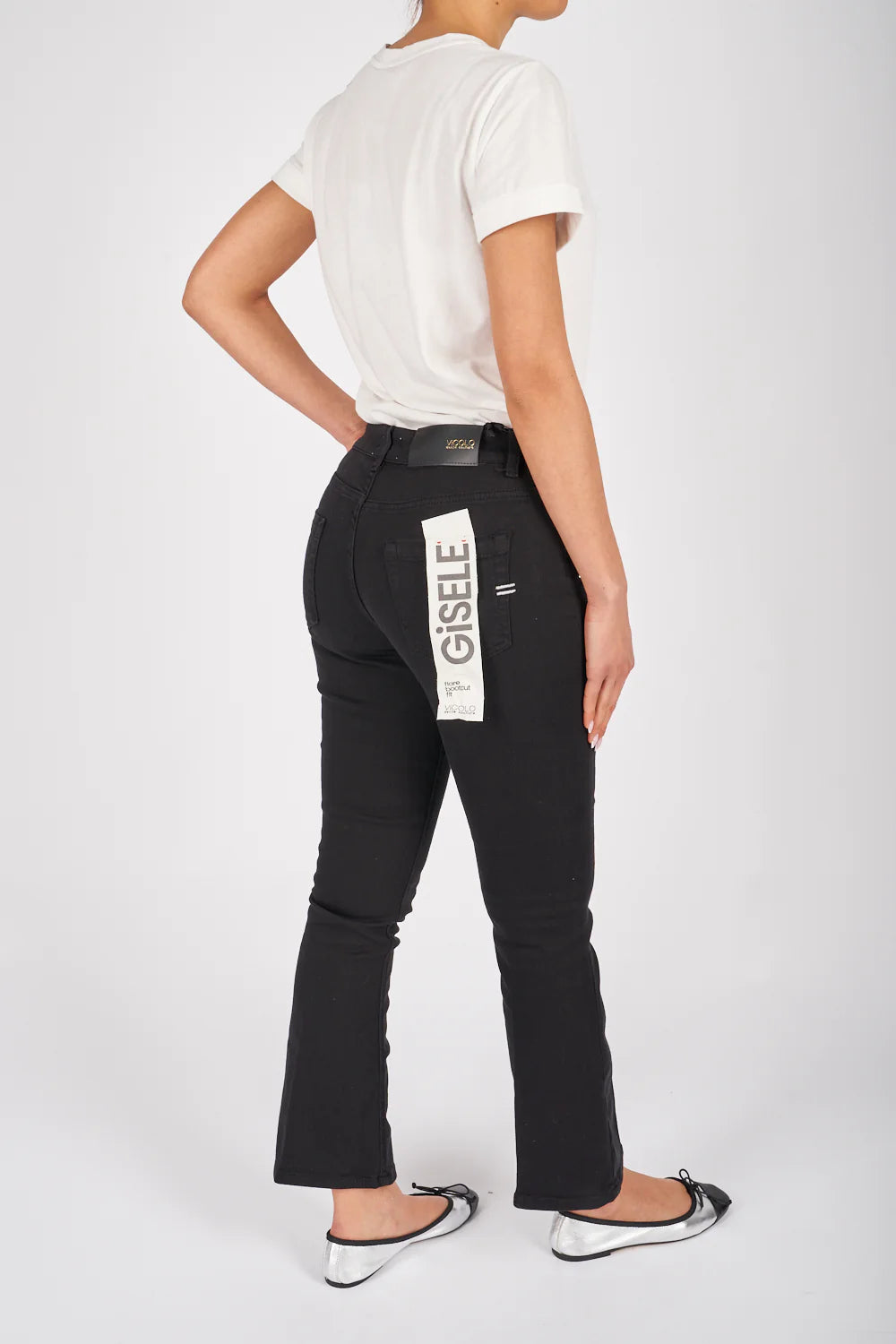 Vicolo donna jeans denim Gisele DB5103 Nero