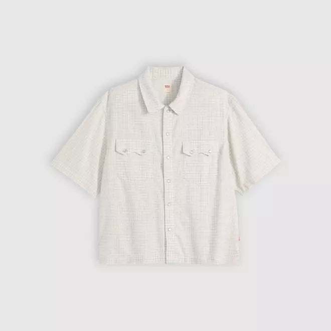 Levi's uomo camicia Ss Boxy Western  005H7-0000