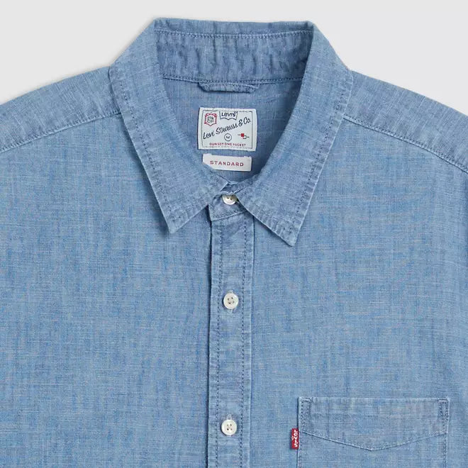 Levi's uomo camicia  S/S Sunset 1Pkt Standrd 86624