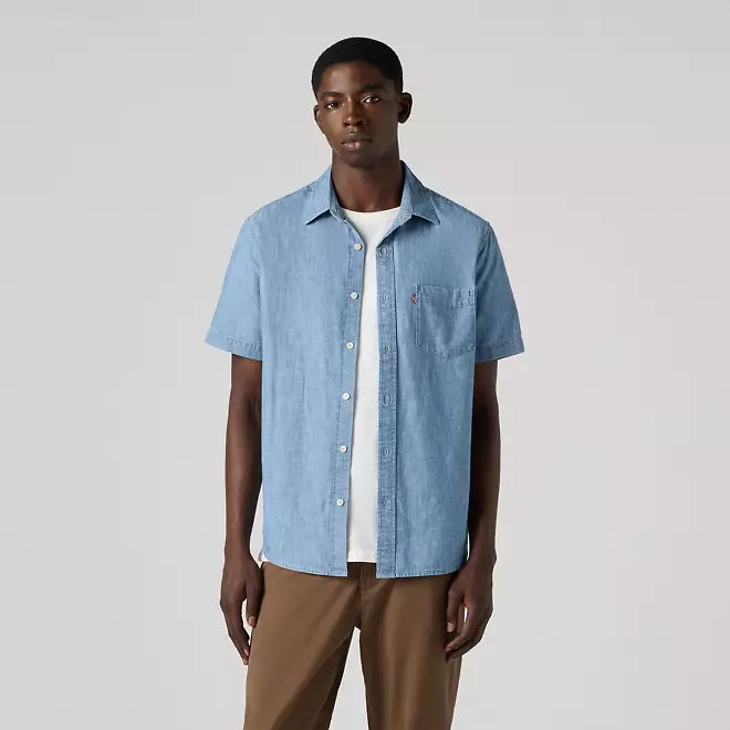 Levi's uomo camicia  S/S Sunset 1Pkt Standrd 86624