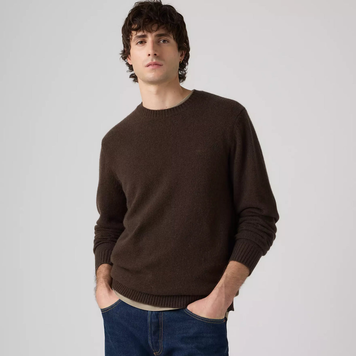 Levi's maglia Original Hm A4320-0033 Coffee