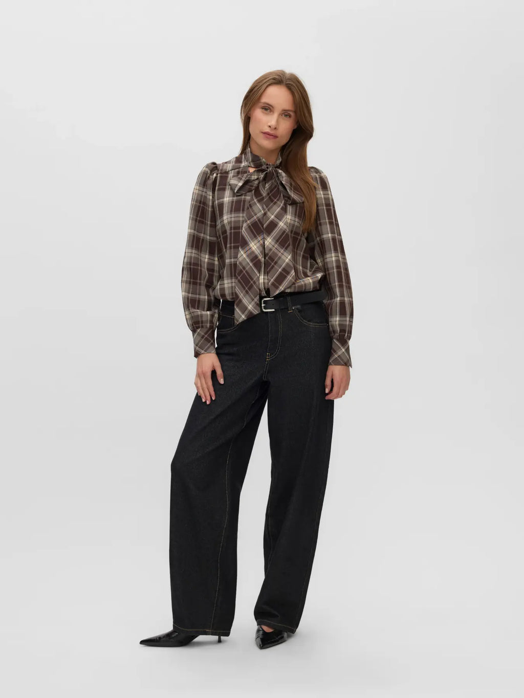 Vero Moda camicia SANITA 10356161 Chocolate Torte