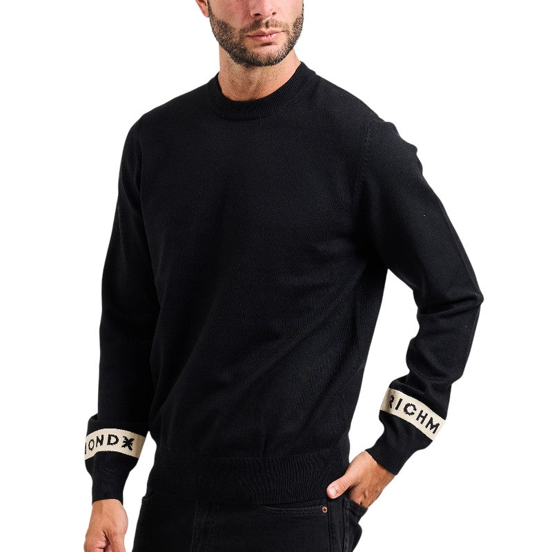 Richmond uomo maglia Rofla UMA25035MAIR Black