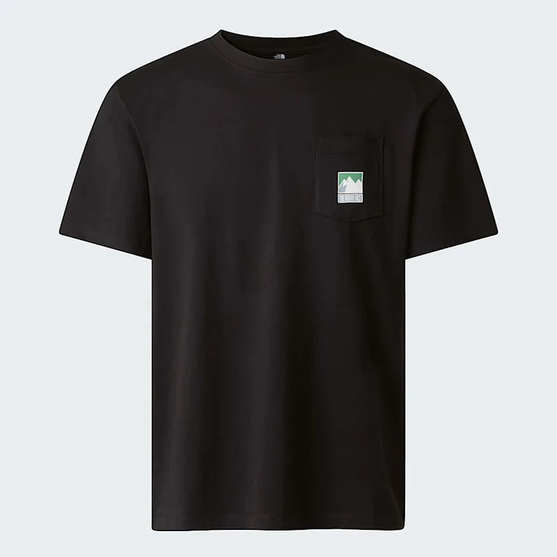 The North Face uomo t-shirt MOUNTAIN NF0A8GUUJK31