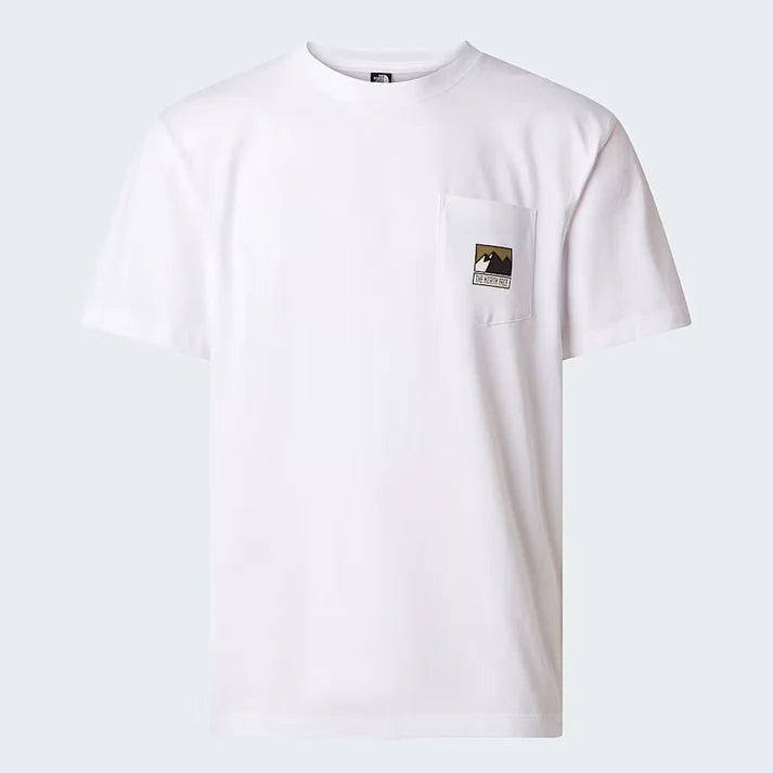 The North Face uomo t-shirt MOUNTAIN NF0A8GUUFN41