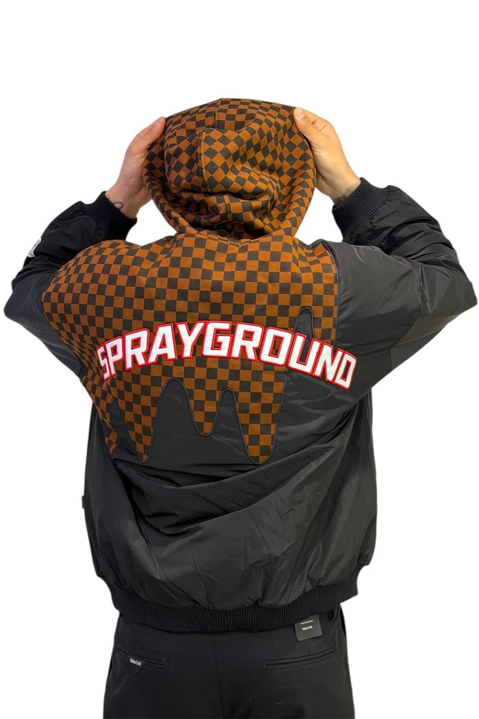 Sprayground uomo giubbino DRIP BOMBER SP685