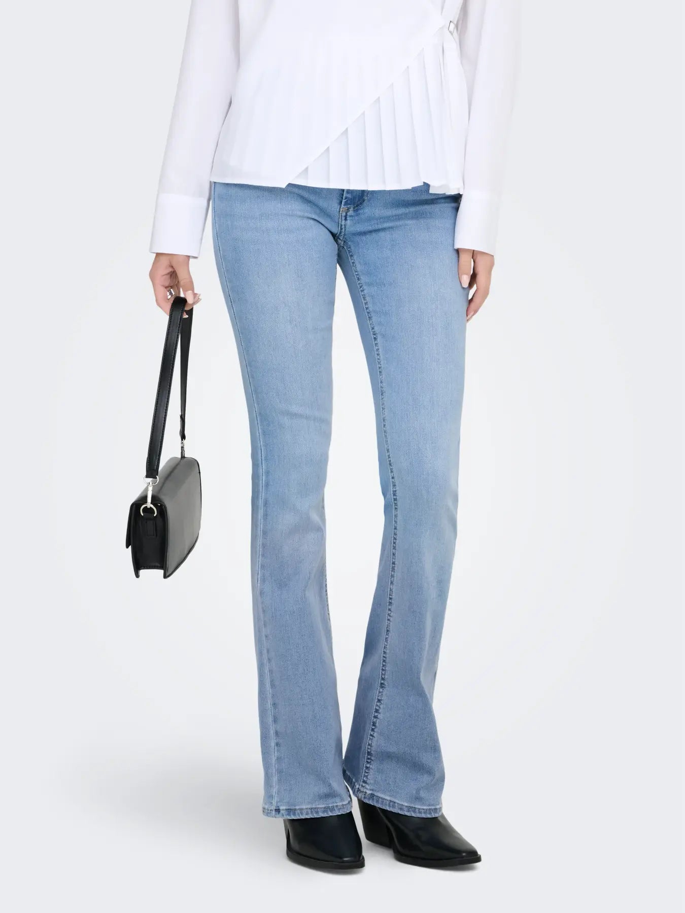 Only donna jeans Blush Mid Flared 15245444 Denim