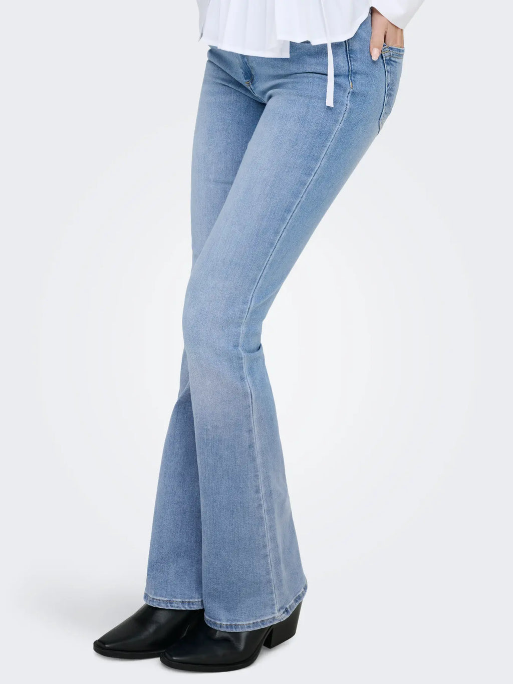Only donna jeans Blush Mid Flared 15245444 Denim
