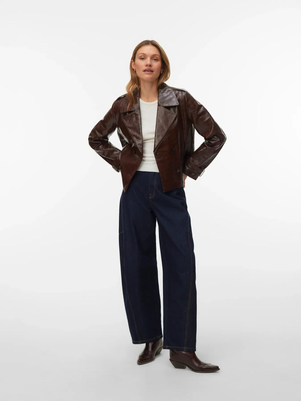 Vero Moda giubbino CARLY 10349331 COCOA BROWN