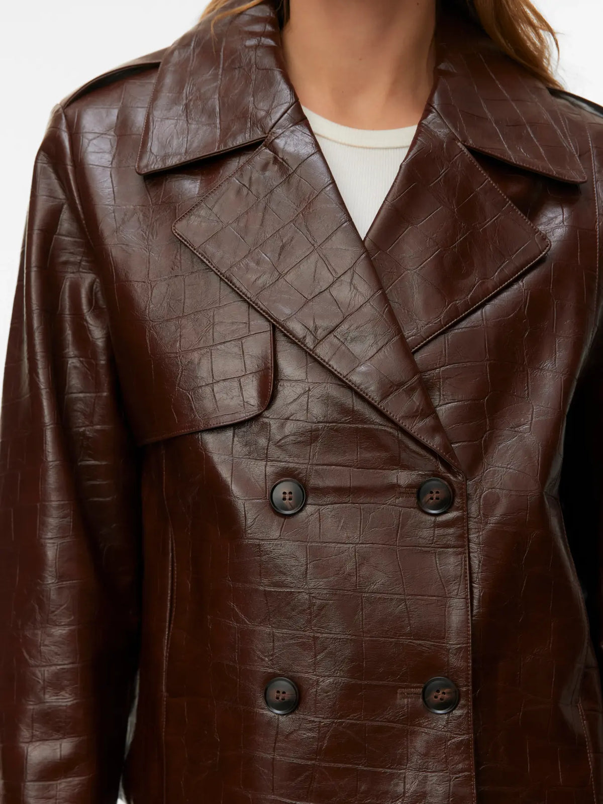 Vero Moda giubbino CARLY 10349331 COCOA BROWN