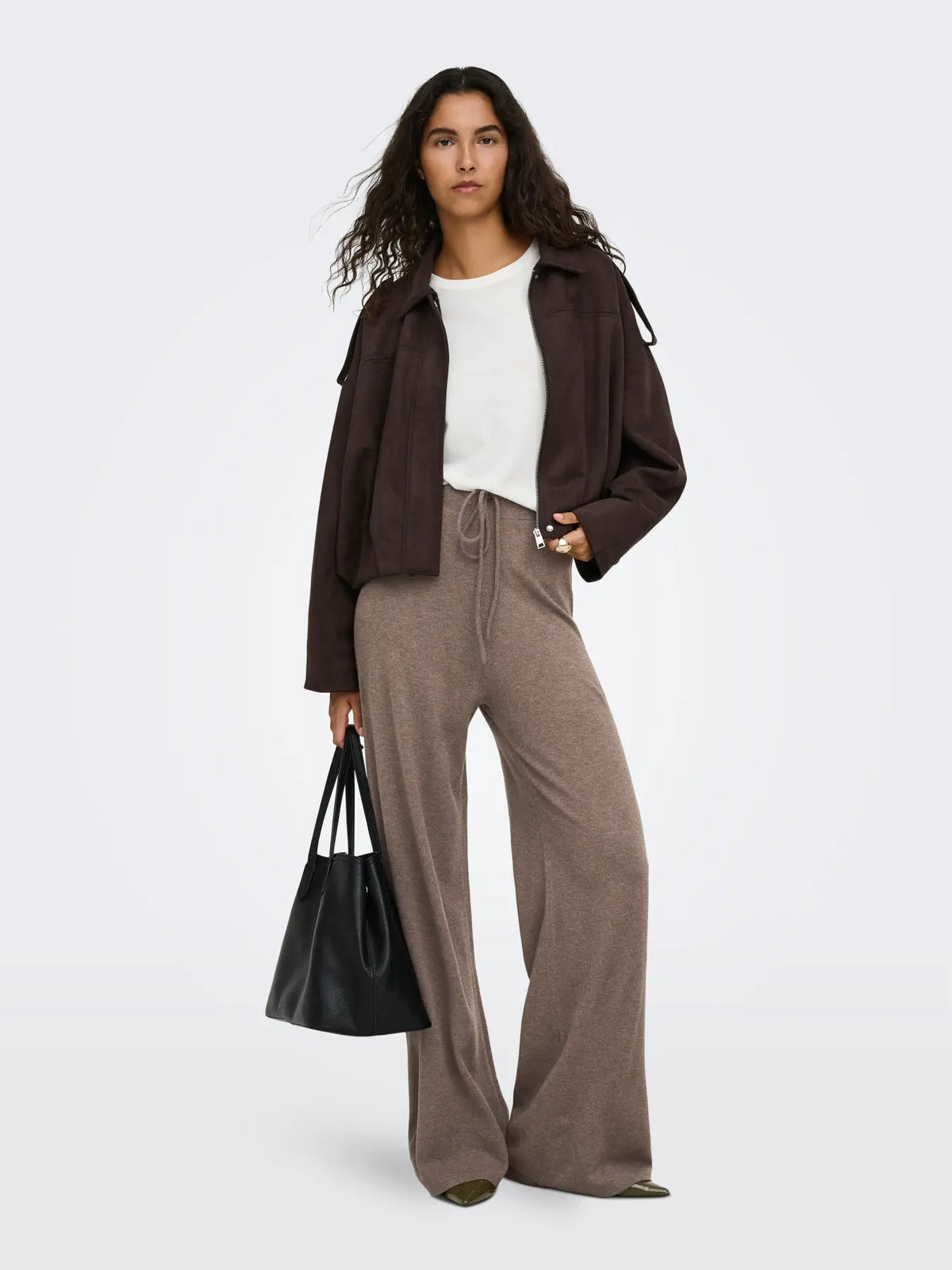 JDY Pantalone AMORE STRING 15390678 Falcon