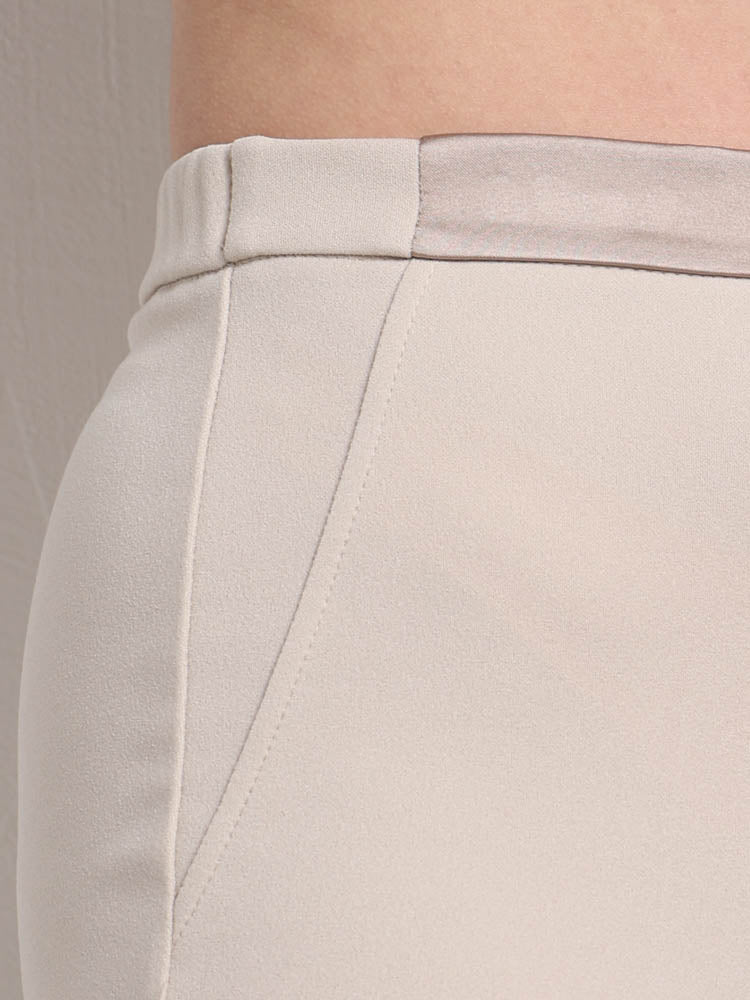 Vicolo donna pantalone a palazzo TB0079 Beige