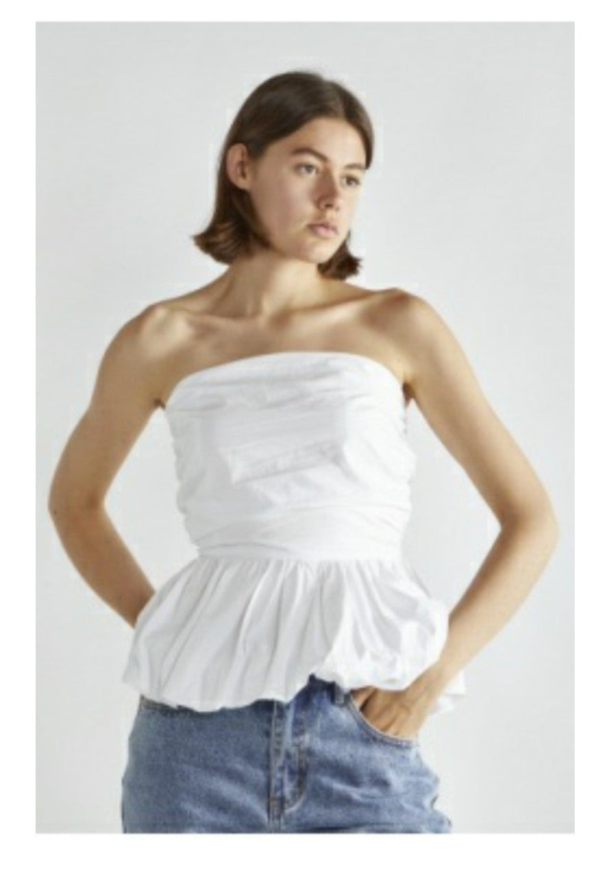 Glamorous donna top KA7293 white