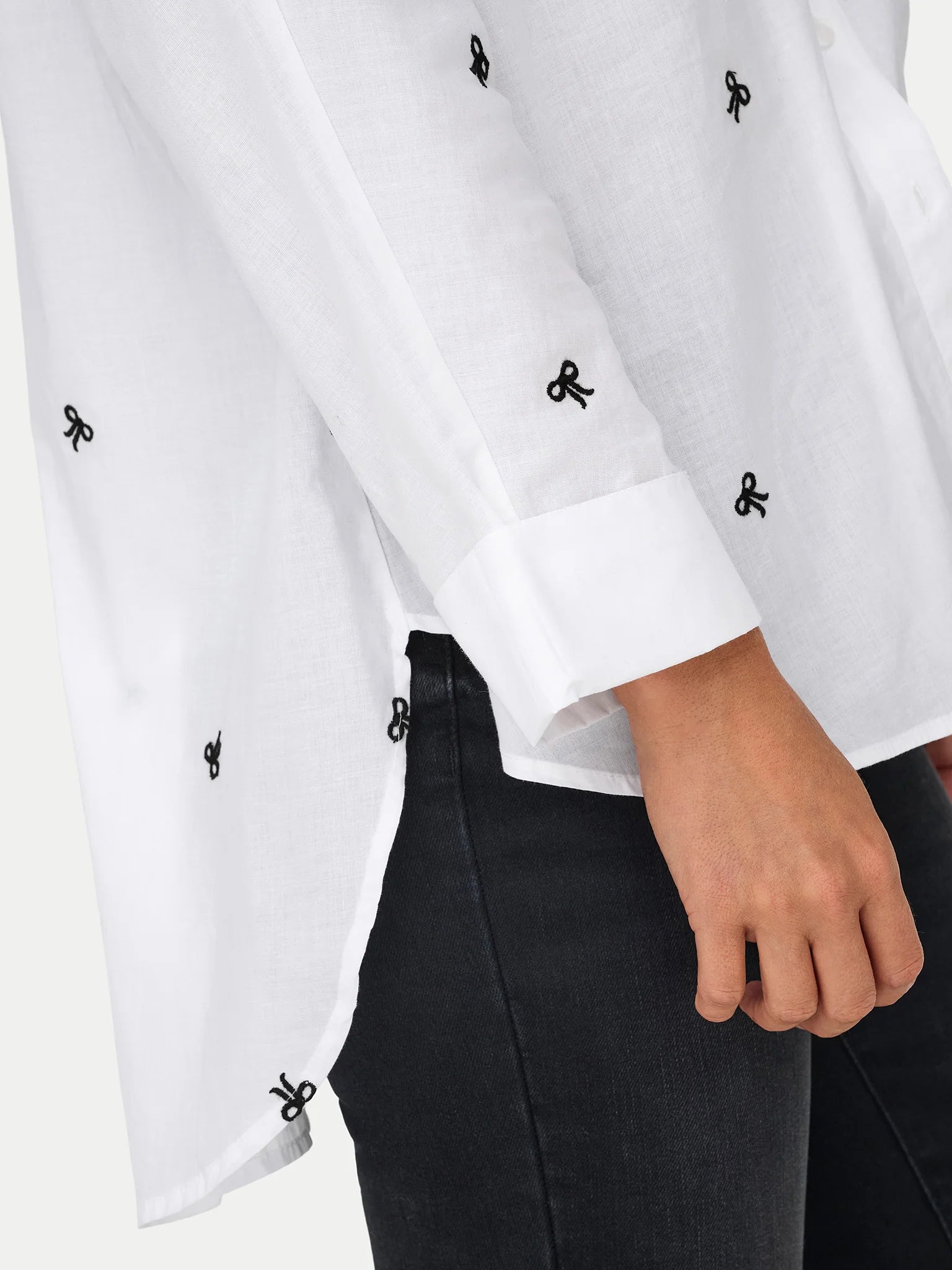 Only donna camicia New Lina Bow 15283743 Brig White