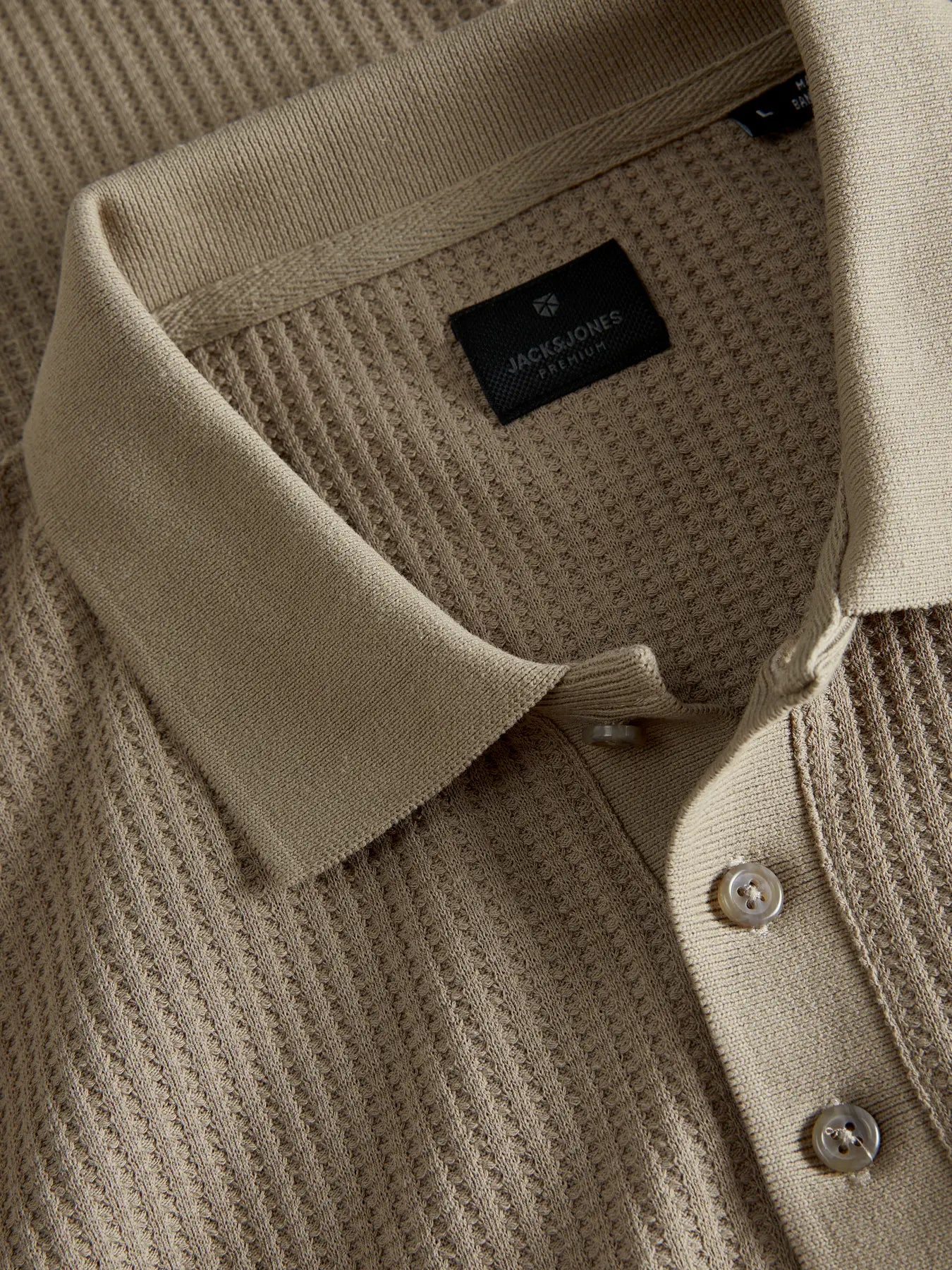 Jack & Jones uomo maglia Blaowen 12276693 Greige