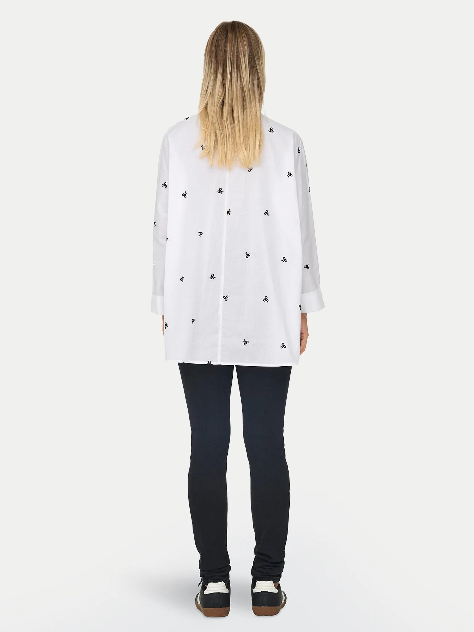 Only donna camicia New Lina Bow 15283743 Brig White