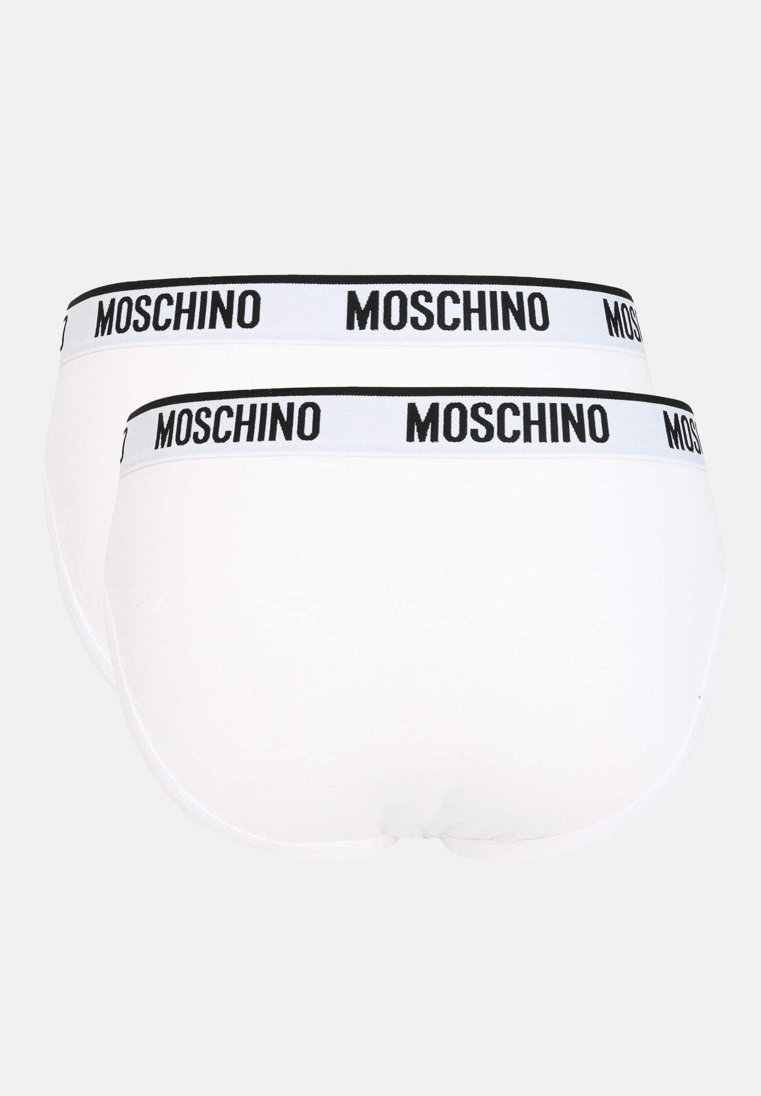 Moschino uomo Set da 2 Slip 1302 4406 A0001 Bianco