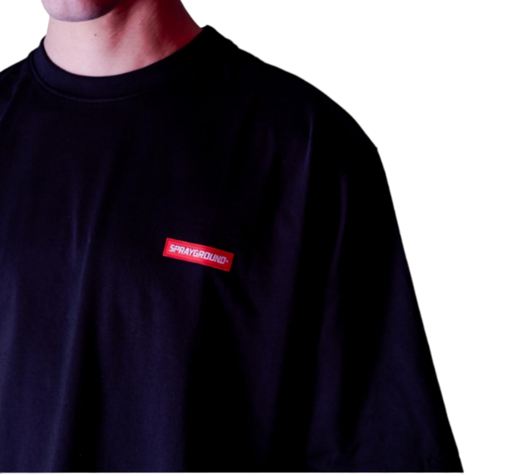 Sprayground uomo t-shirt House Party Over SP428BLK Nero