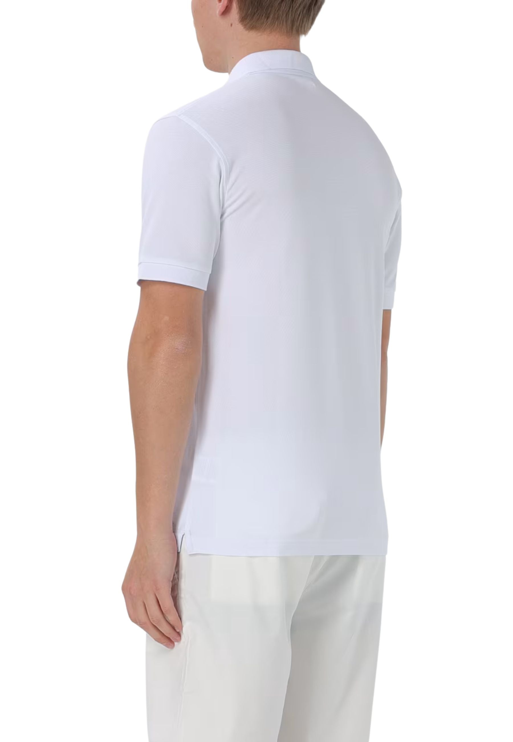 Sun68 uomo polo SOLID REGULAR S/S A34109 01 BIANCO
