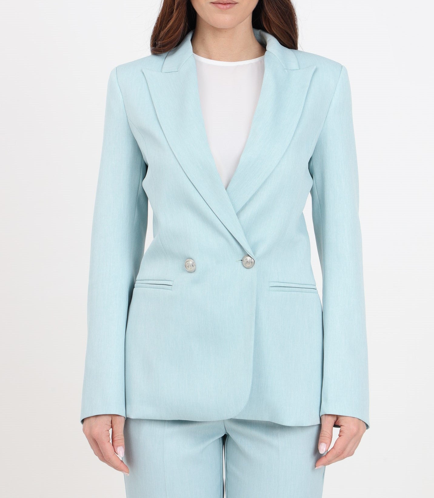 Vicolo donna blazer doppio petto TB0233 Anice