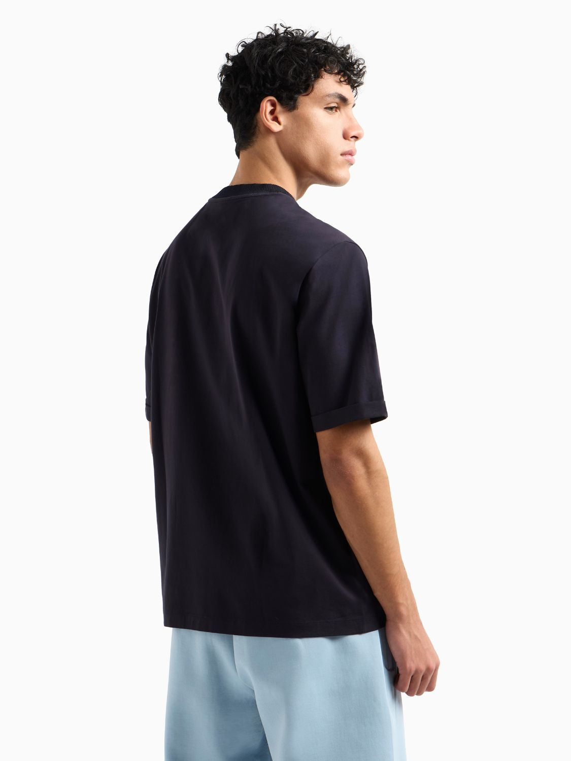 Armani Exchange uomo maglia felpa XM000519 AF10337 UB101 Navy