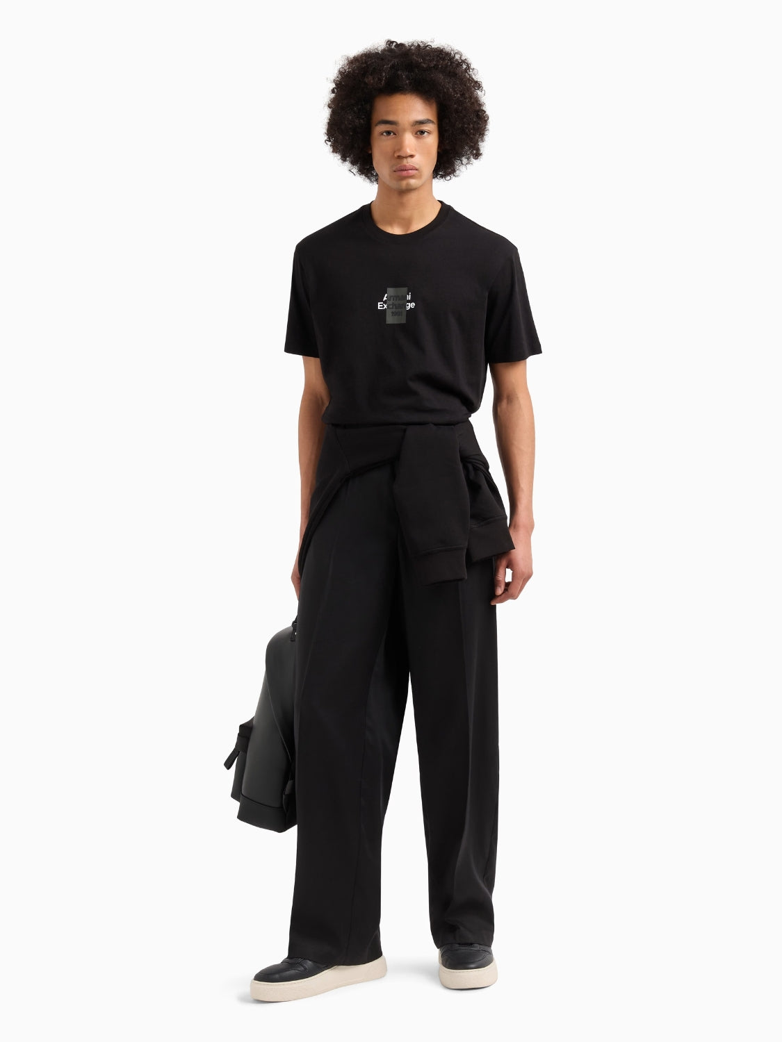 Armani Exchange uomo t-shirt XM000767AF12308 UC001 Nero
