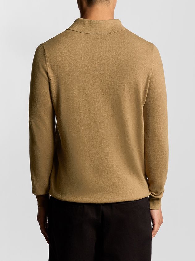 Lyle & Scott uomo maglia polo Long Sleeve KN2113VC
