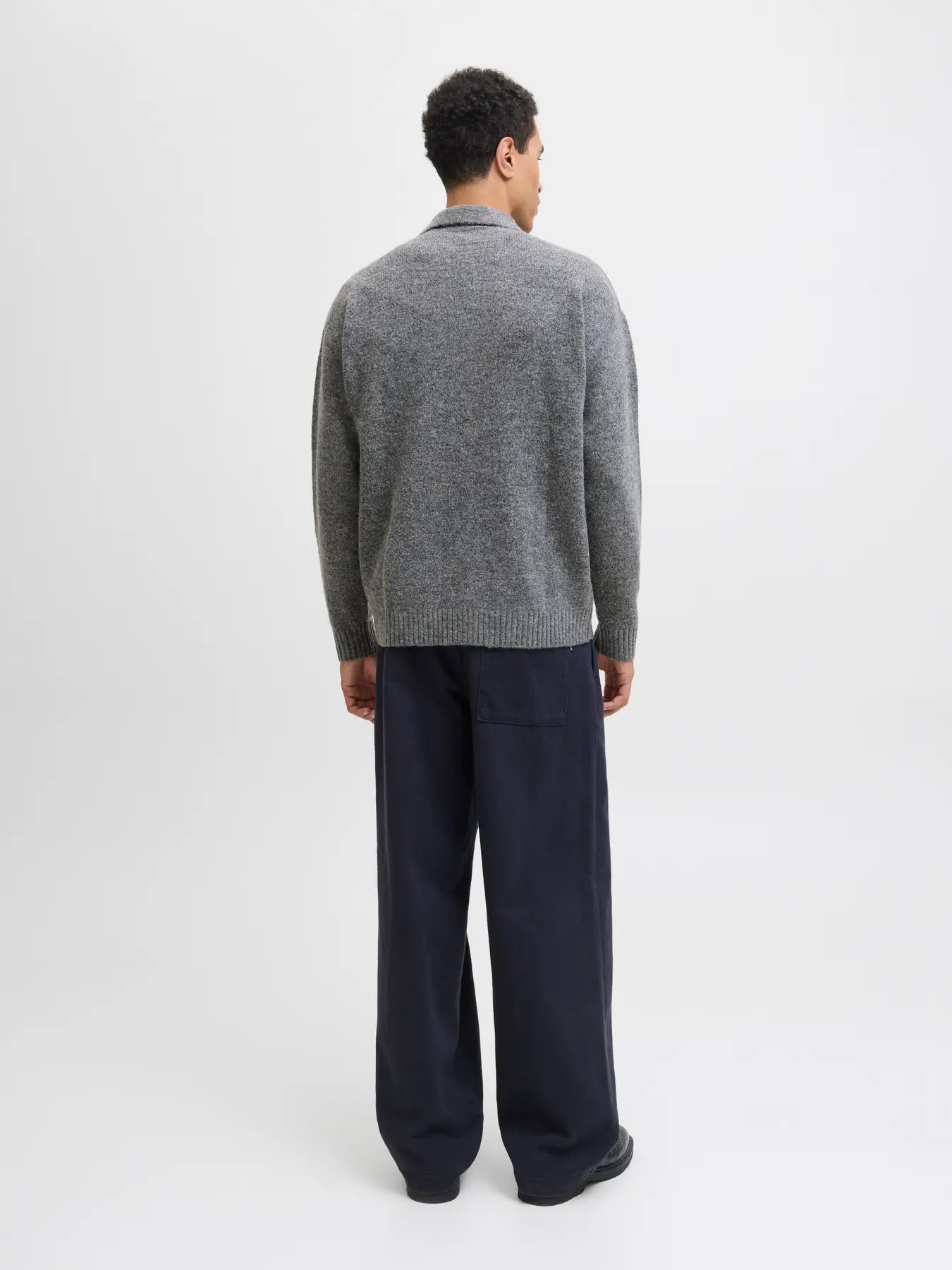 Jack & Jones uomo cardigan Bluffin 12284704 Med.Grey
