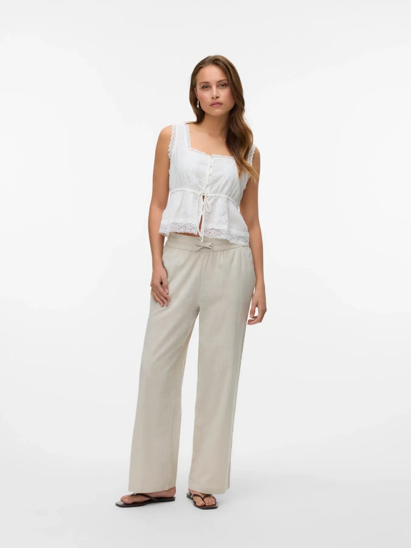 Vero Moda donna pantalone CAIA WIDE PANT 10333796