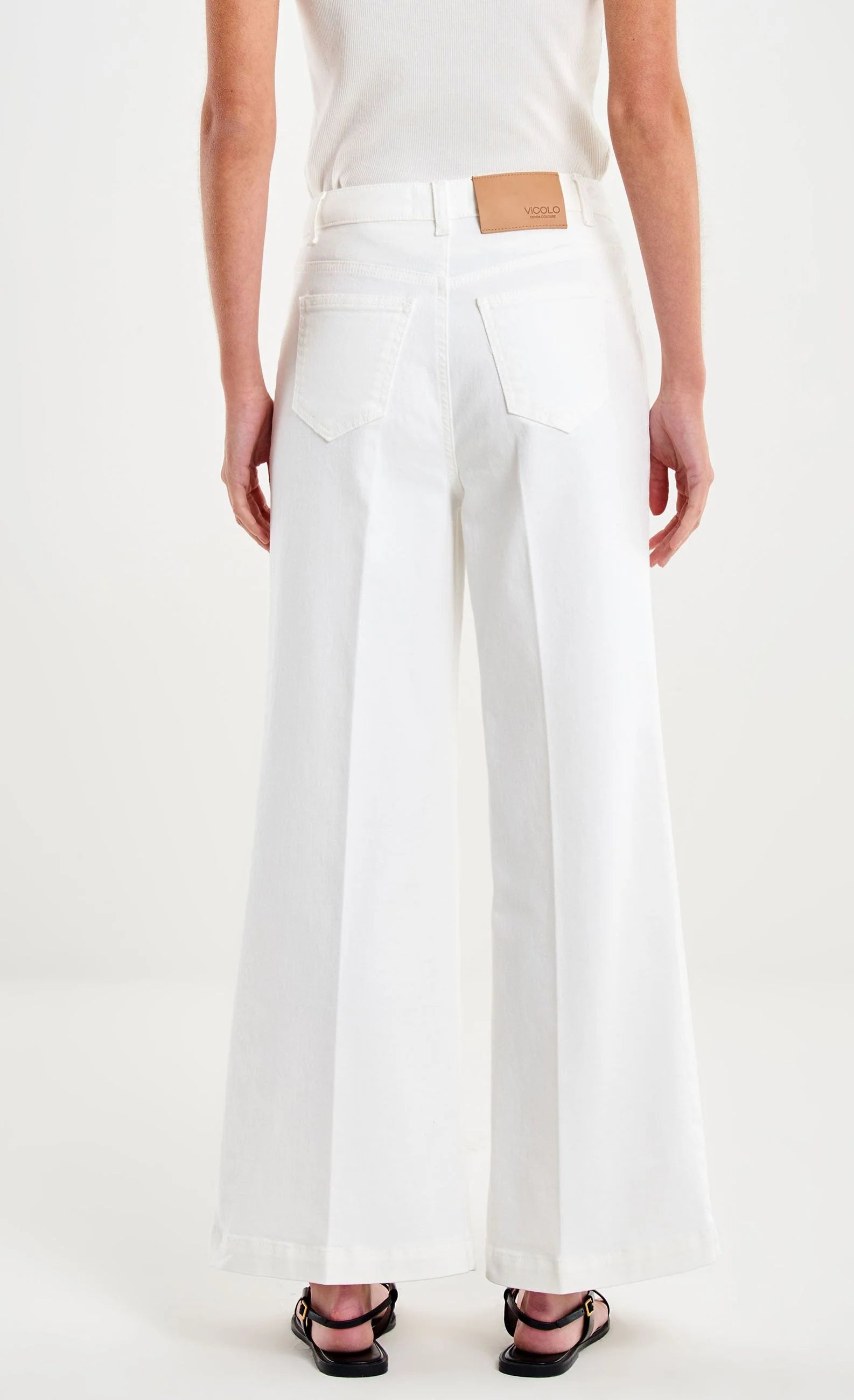 Vicolo donna jeans DAB5041 BIANCO