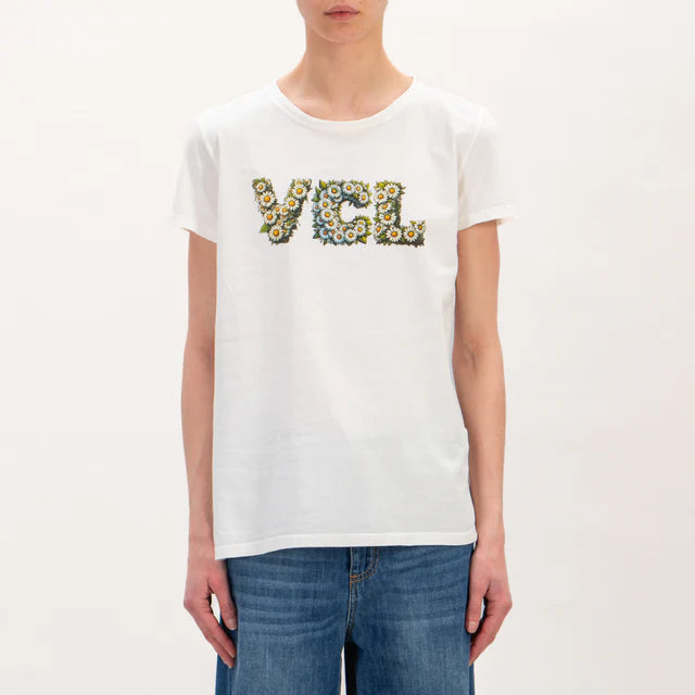 Vicolo donna t-shirt RB0751 Bianco