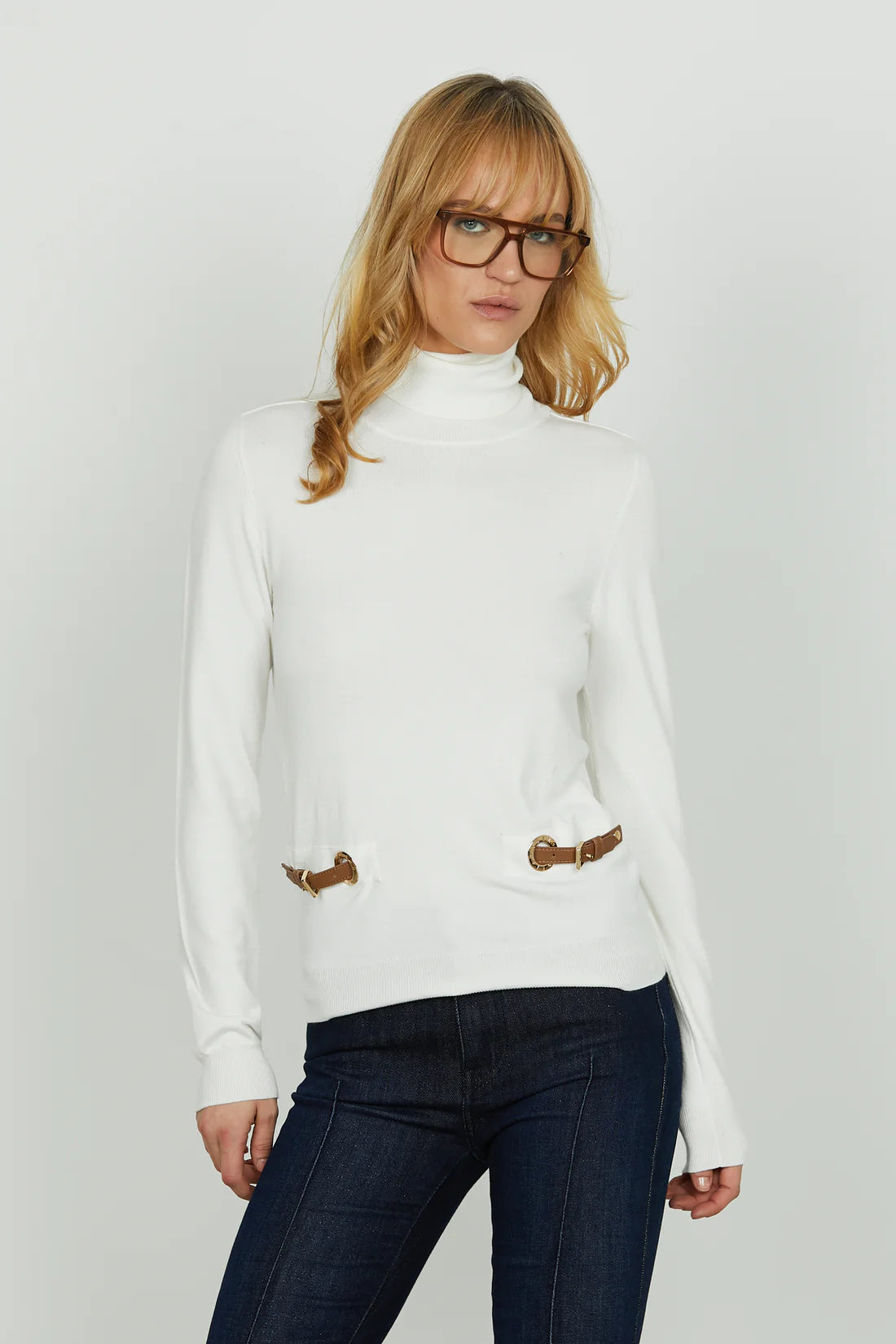 Relish donna maglia Alinnia RDA2502054024 Milk