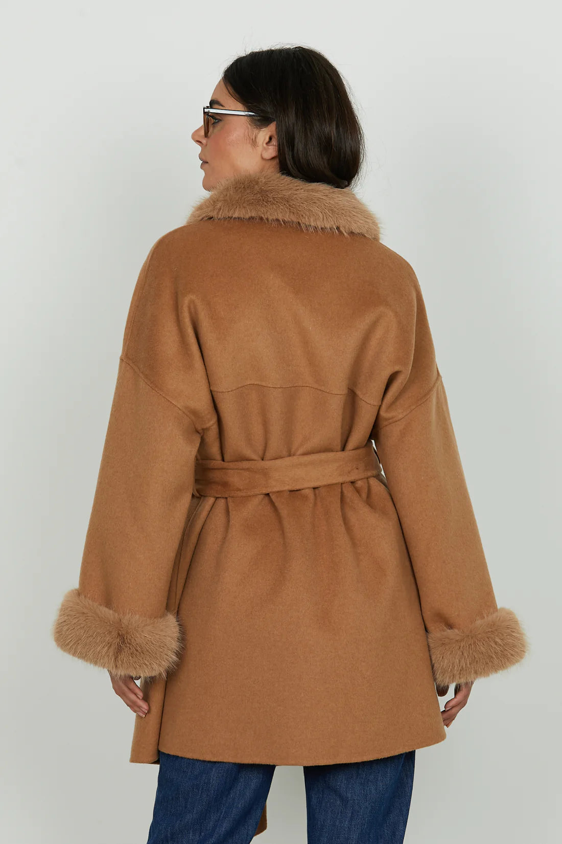 Relish donna cappotto Vexat RDA2505377034 Biscuit