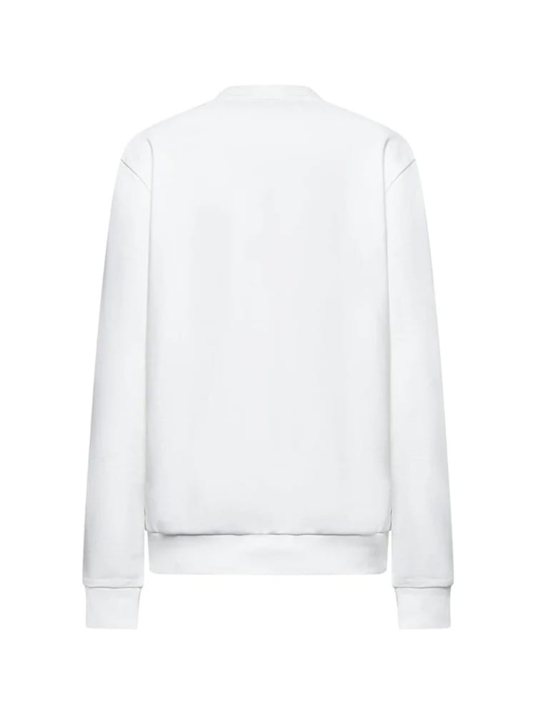 Richmond donna felpa Patak UWA25070FEMTL Off White