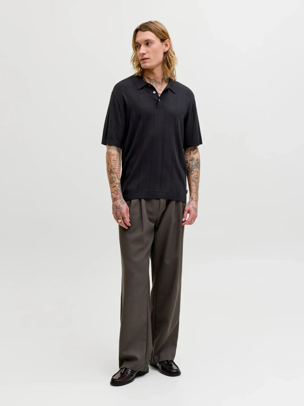 Jack&Jones uomo polo WILLIAM STRUCTURE KNIT 12291042