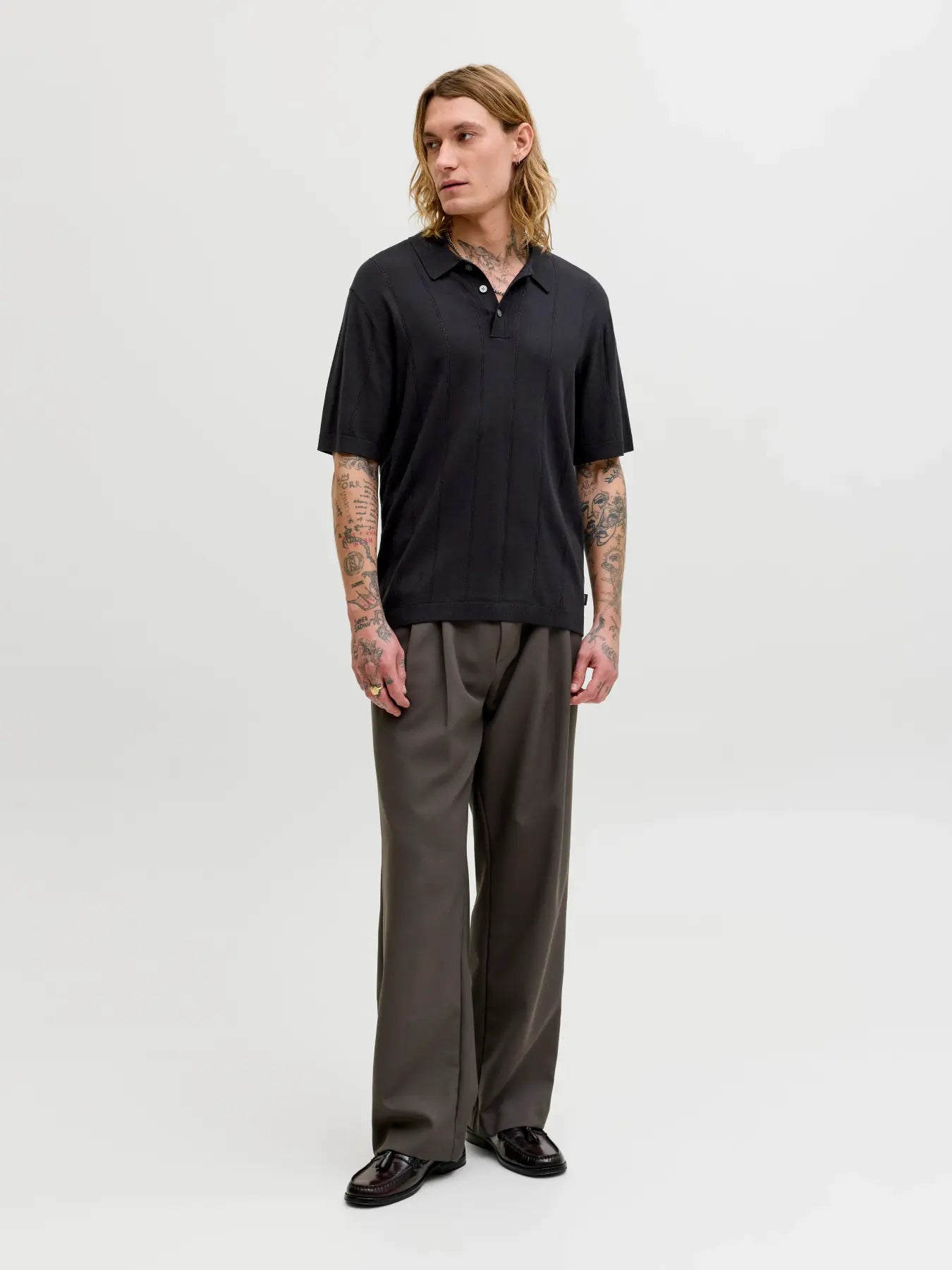 Jack&Jones uomo polo WILLIAM STRUCTURE KNIT 12291042