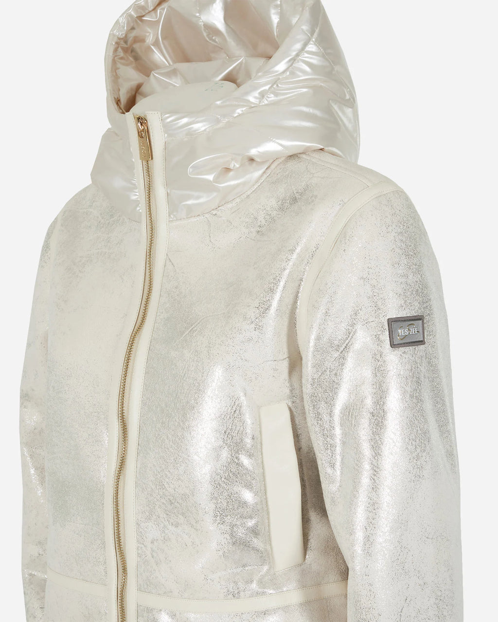 Yes Zee donna giubbino Laminato J039GG00 0157