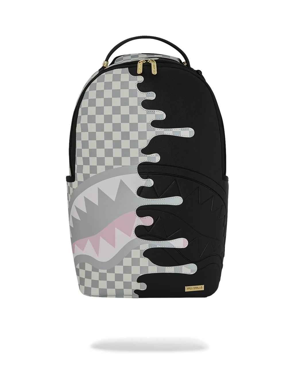 Sprayground zaino CREAM CHECK SIDE DRIP 910B8758NSZ
