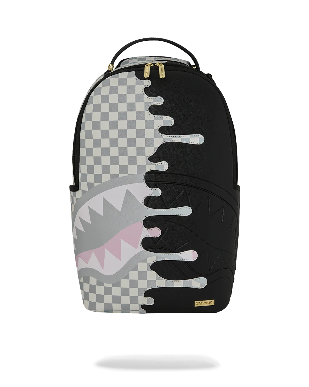Sprayground zaino CREAM CHECK SIDE DRIP 910B8758NSZ