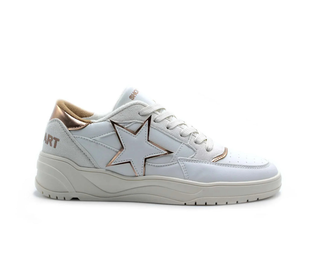 Shop Art donna scarpa Chunky Pam SASS240739 OFF WHITE/ CREMA/ BRONZO
