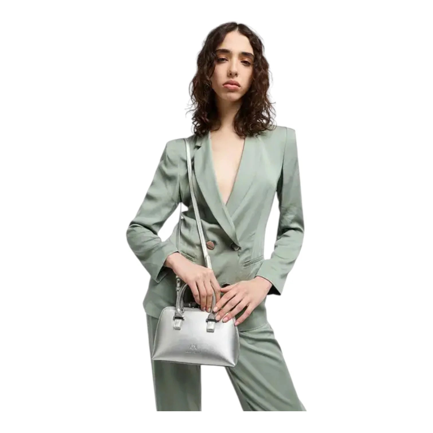 Armani Exchange donna borsa XW000938AF13686 M8040 Silver