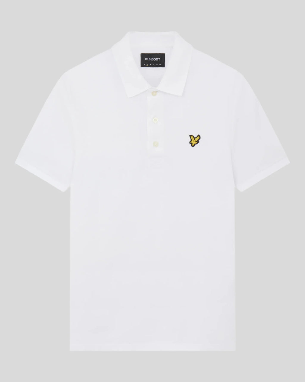 Lyle & Scott uomo polo Plain SP400VOG 626 Bianco