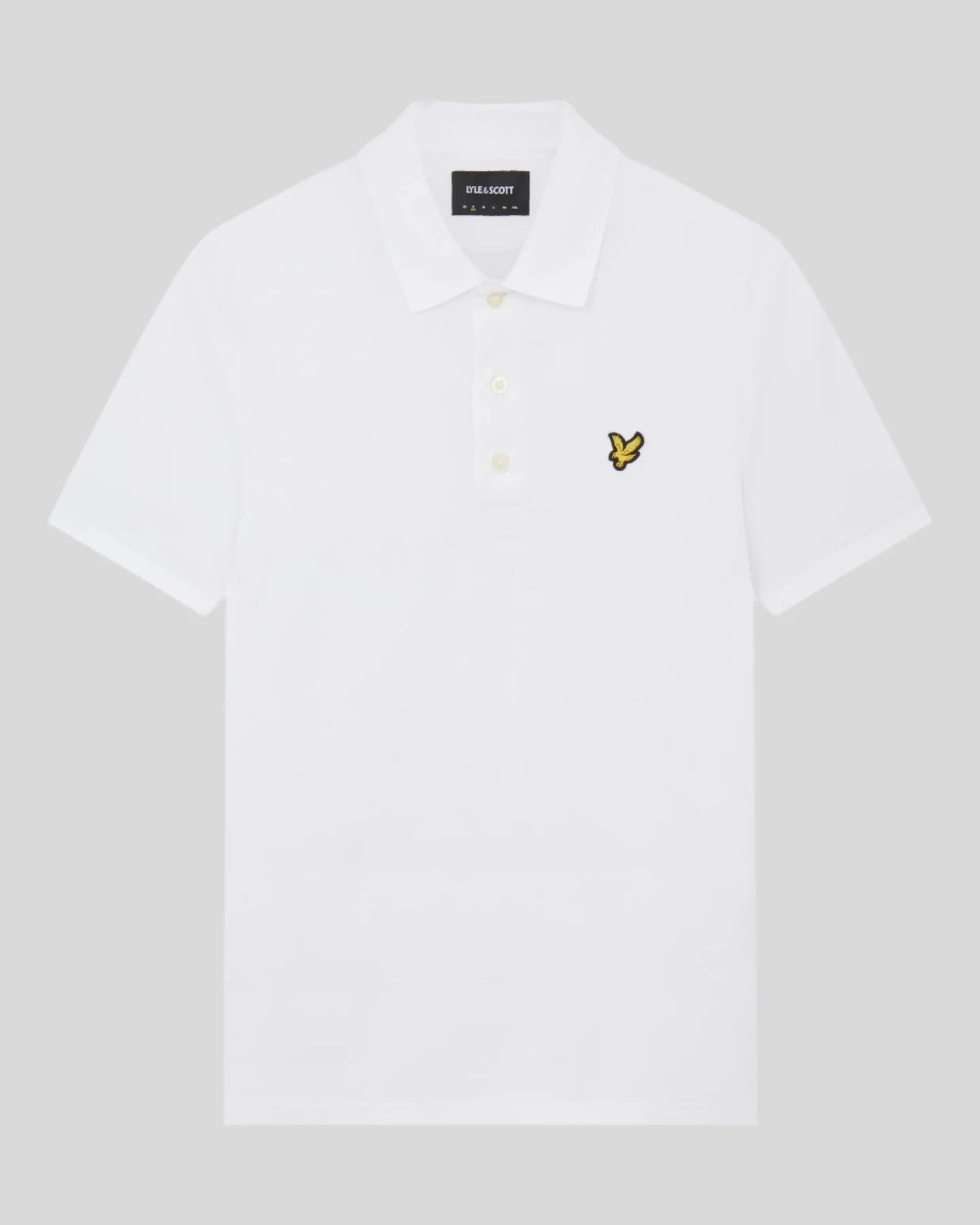 Lyle & Scott uomo polo Plain SP400VOG 626 Bianco