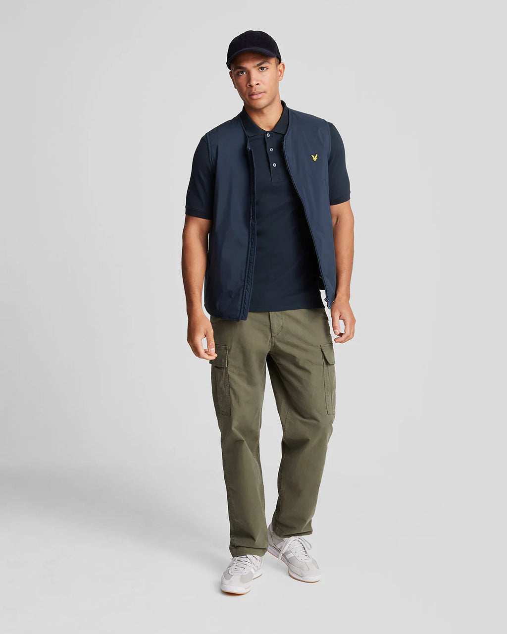 Lyle & Scott uomo polo Plain SP400VOG z271 dark Navy