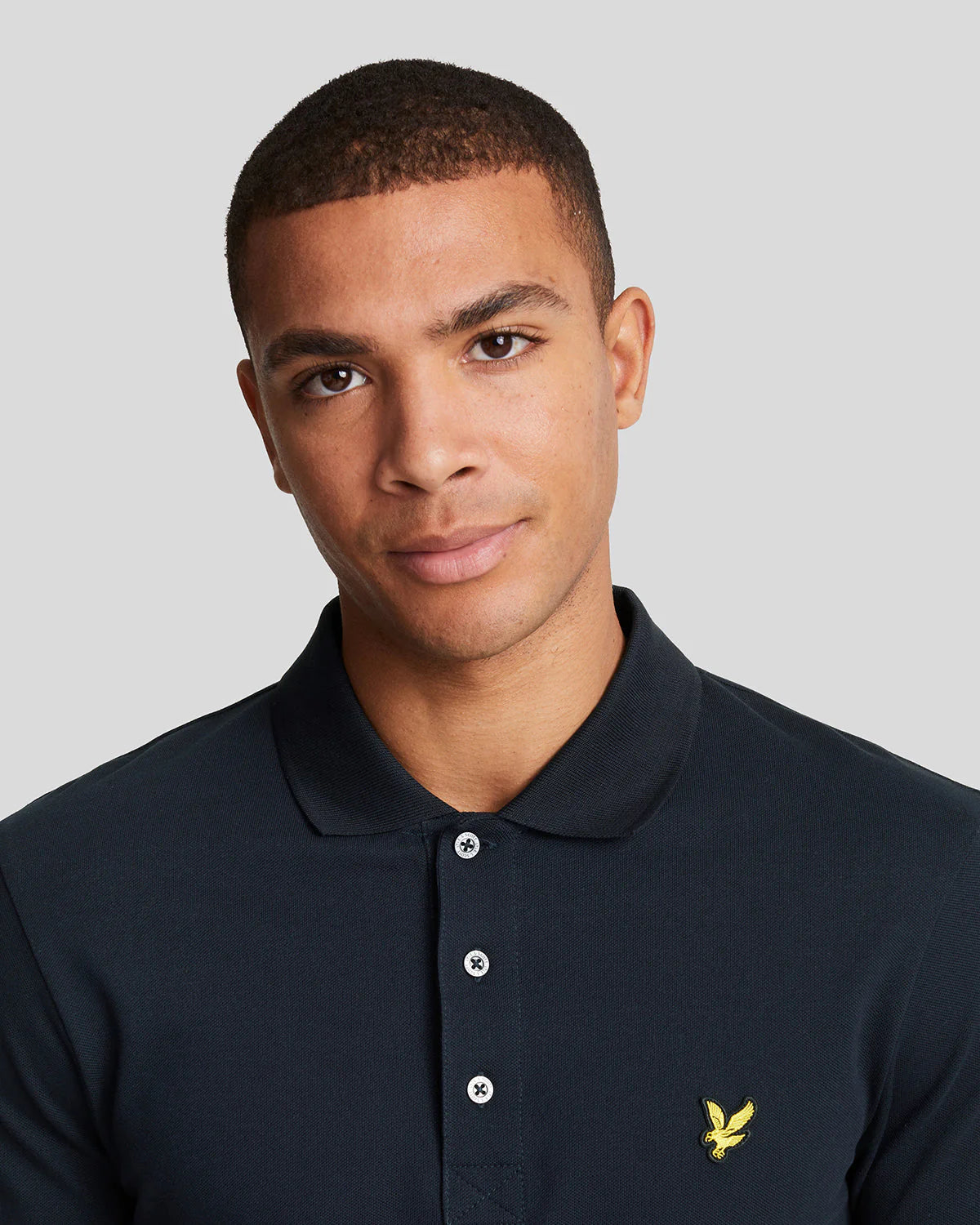 Lyle & Scott uomo polo Plain SP400VOG z271 dark Navy